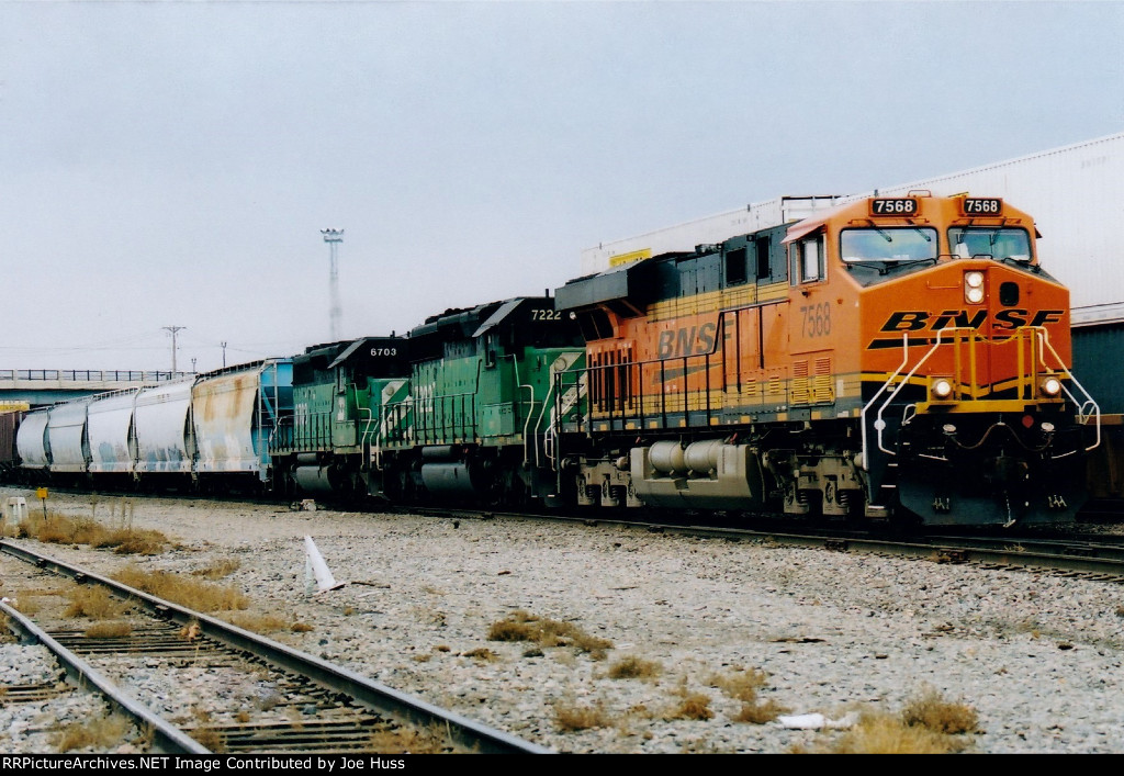 BNSF 7568 East